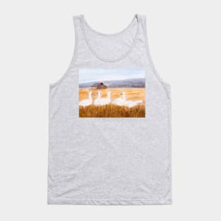 Geese at the Farm Tank Top